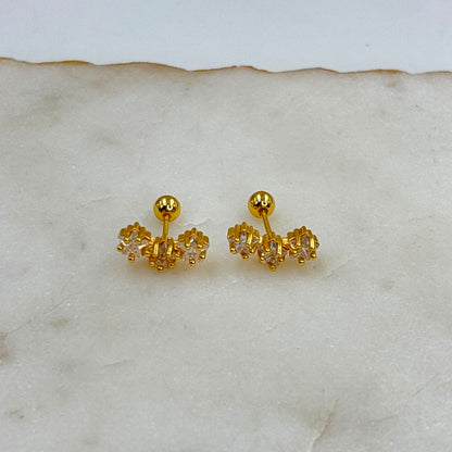Twinkle Flatback Earrings