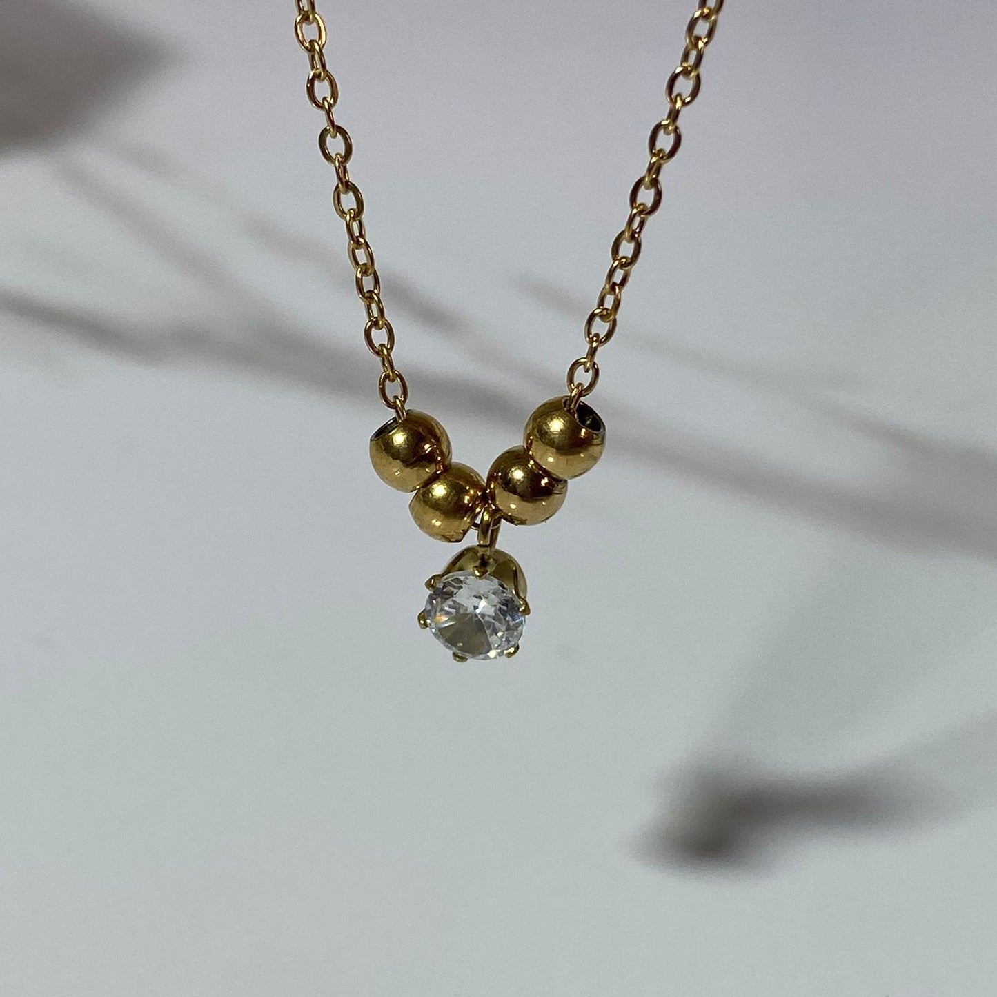 Ball Solitaire Necklace