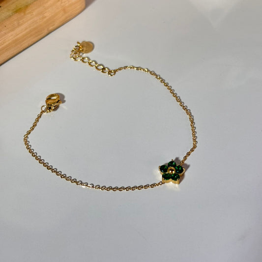 Fiona Emerald Bracelet