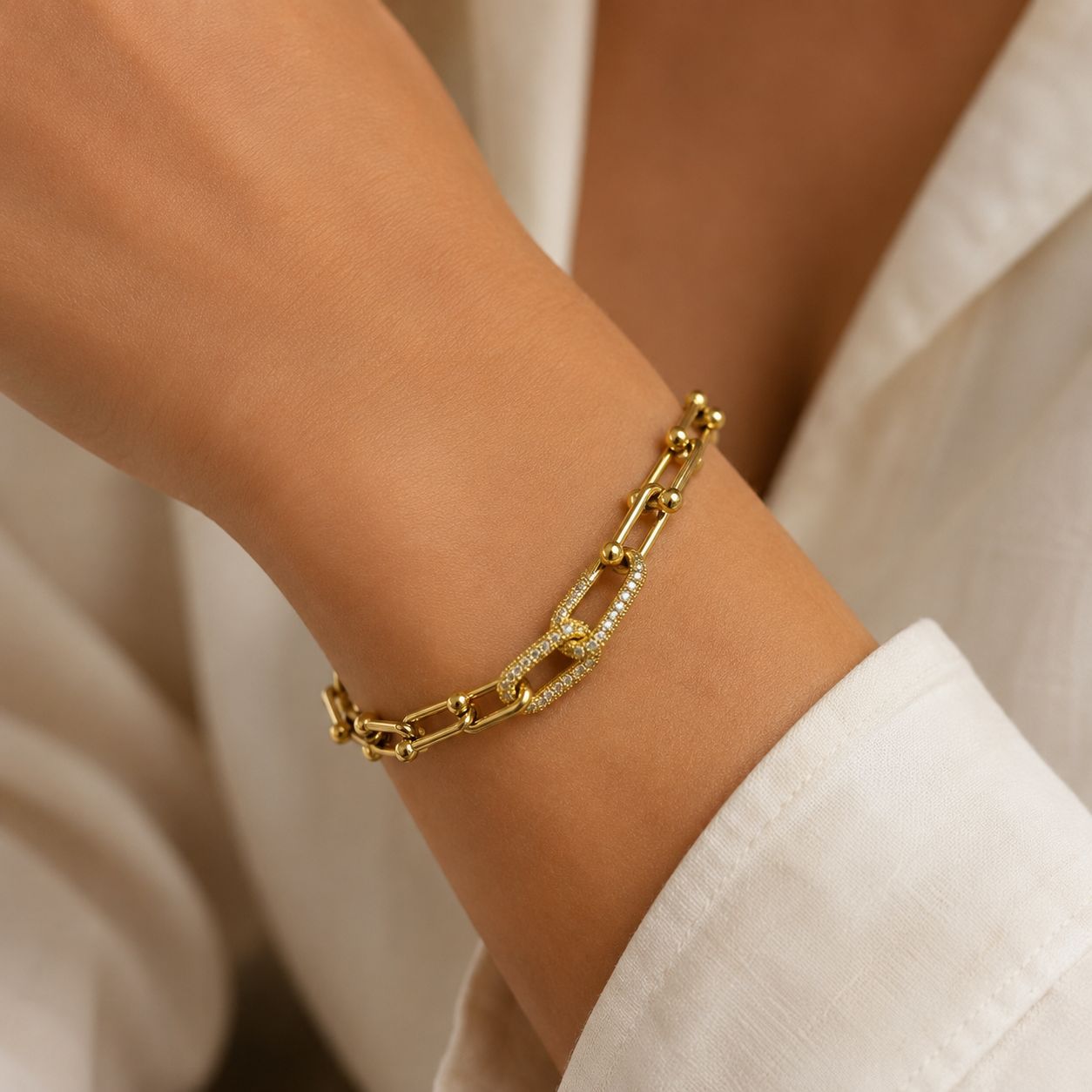 Tiffany Chunky Studded Bracelet