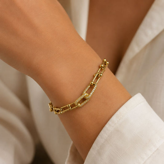 Tiffany Chunky Studded Bracelet