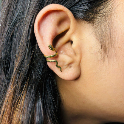 Serpent Earcuff (Gold)