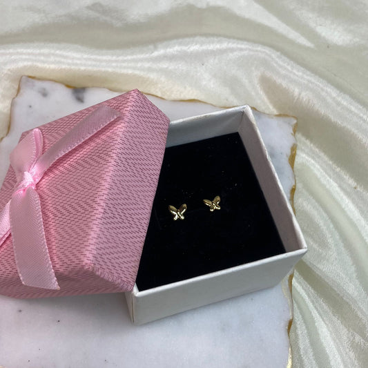 Tiny Butterfly Studs