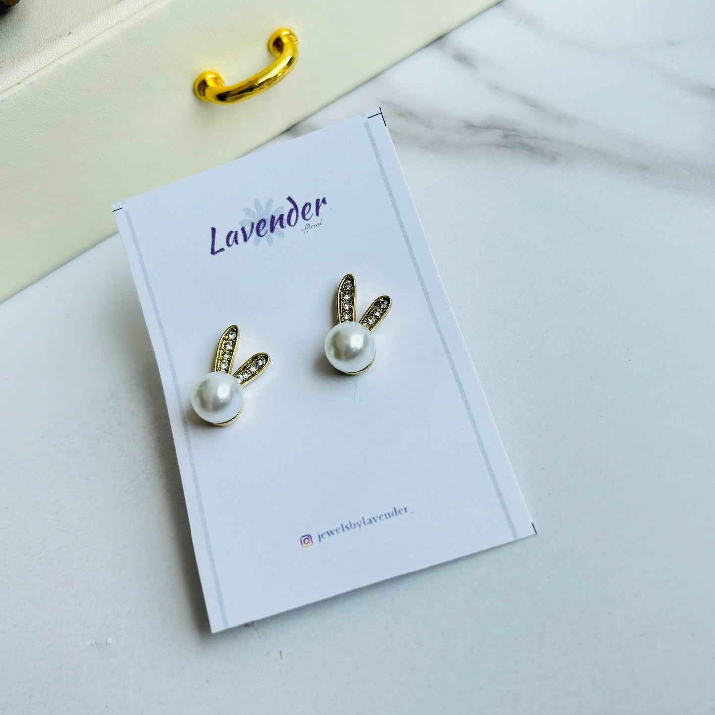 Bunny Pearl Earrings