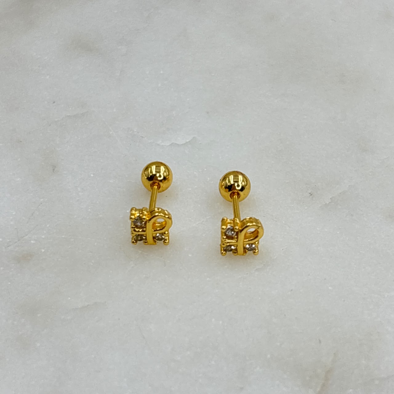 Fern Flatback Earrings