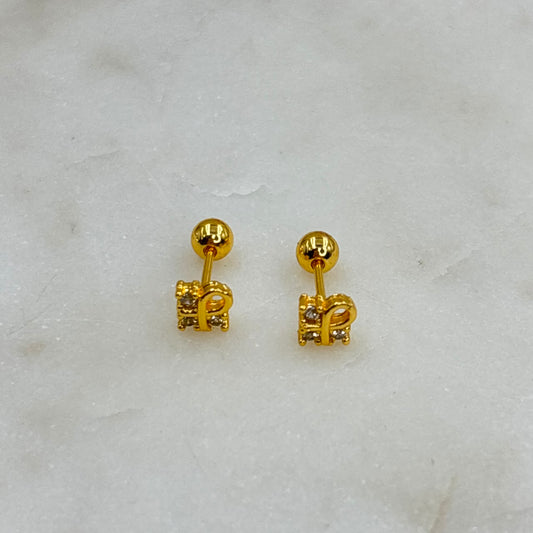 Fern Flatback Earrings