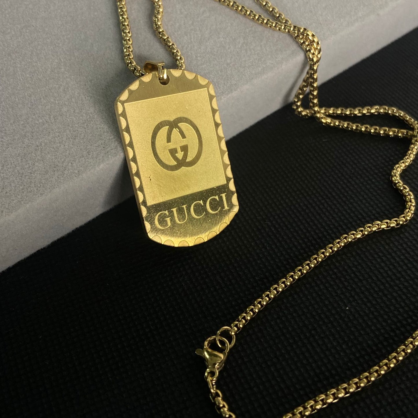 Gucxi Bar Premium Pendant Chain