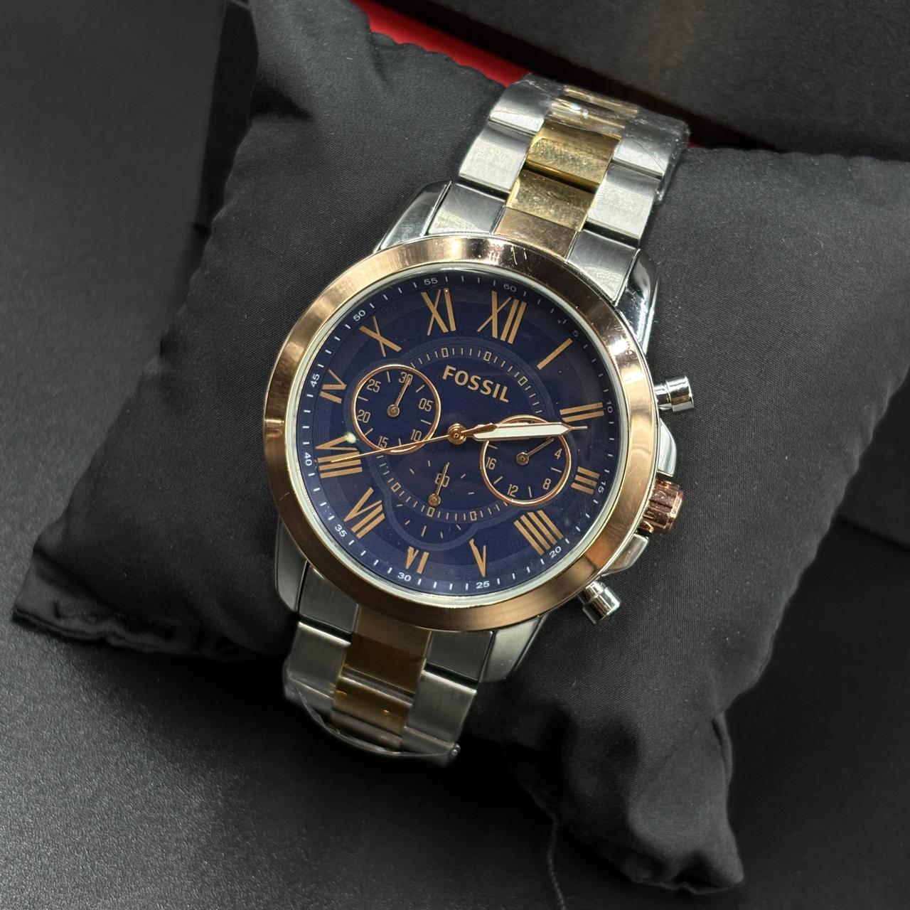 Fossil DualTone Chronograph Watch