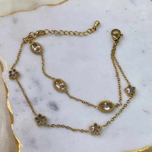 StarGaze Layered Bracelet