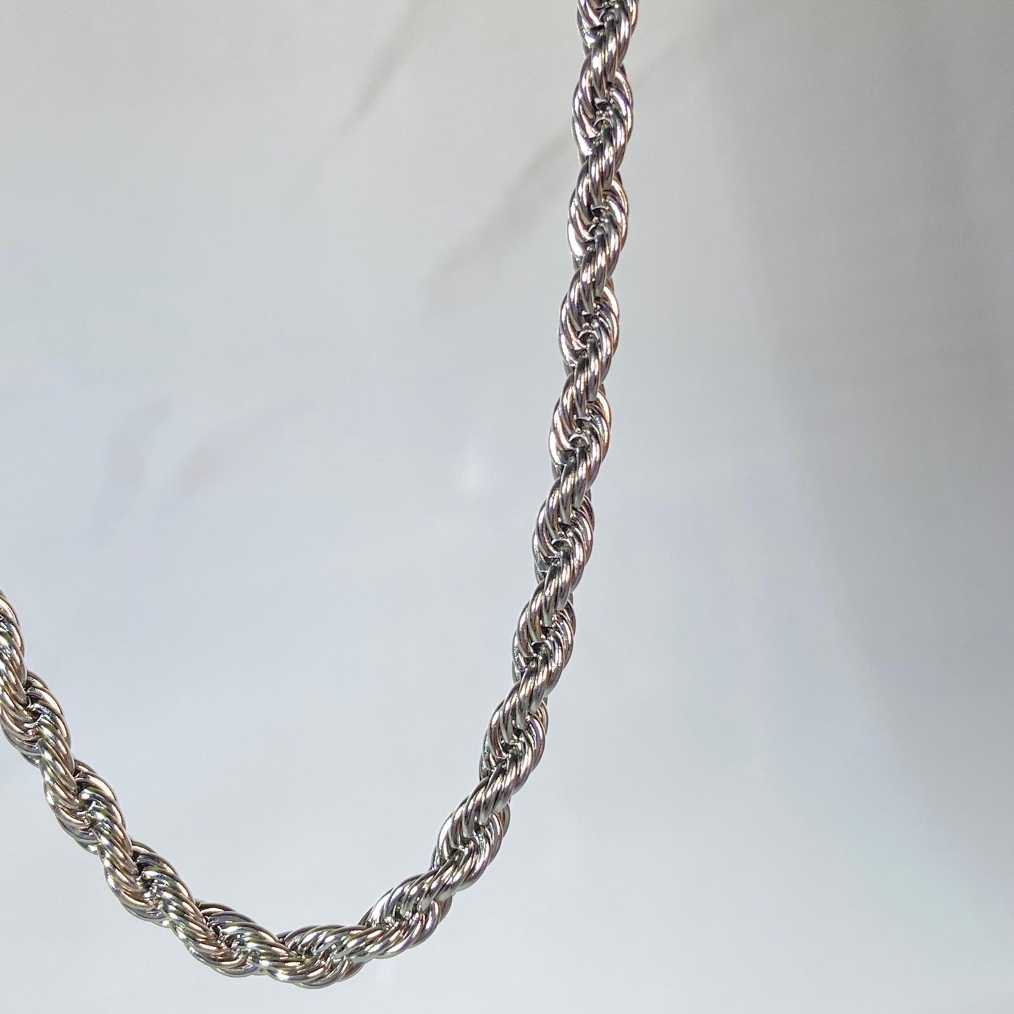 Twirled Silver SST Chain (Thick)