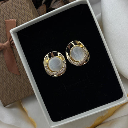 Moonstone Luxe Studs