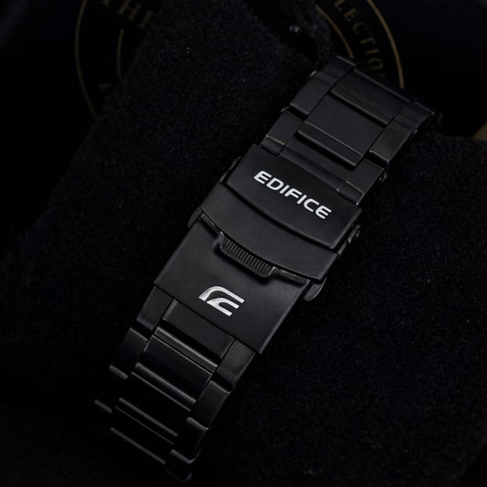 Edifice Casio WR 100M ( BLACK )