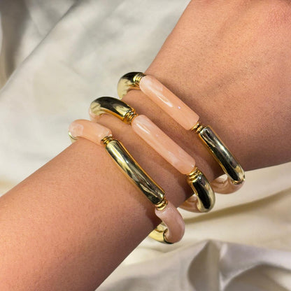 Lush Bamboo Stretchable Bracelets (Stack of 3)