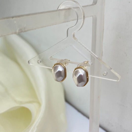 Pearl Coaster Earrings
