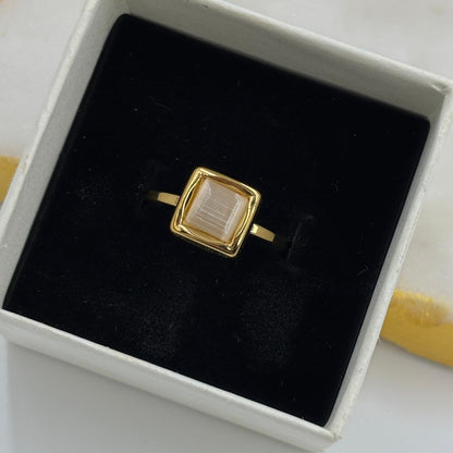 Softlight Square Ring