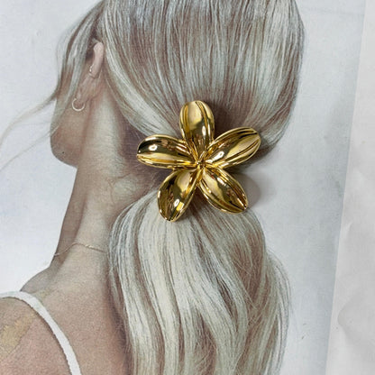 Flower Hair Cuff Tie