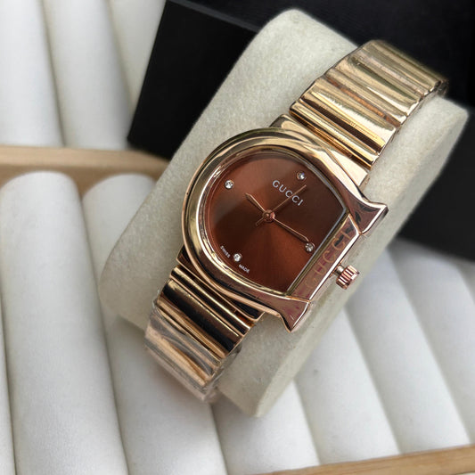 Gucci Brown Luxe Watch