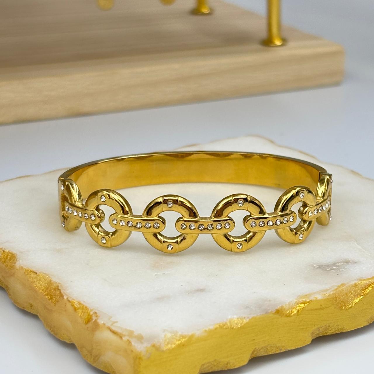 Ridge Link Bracelet