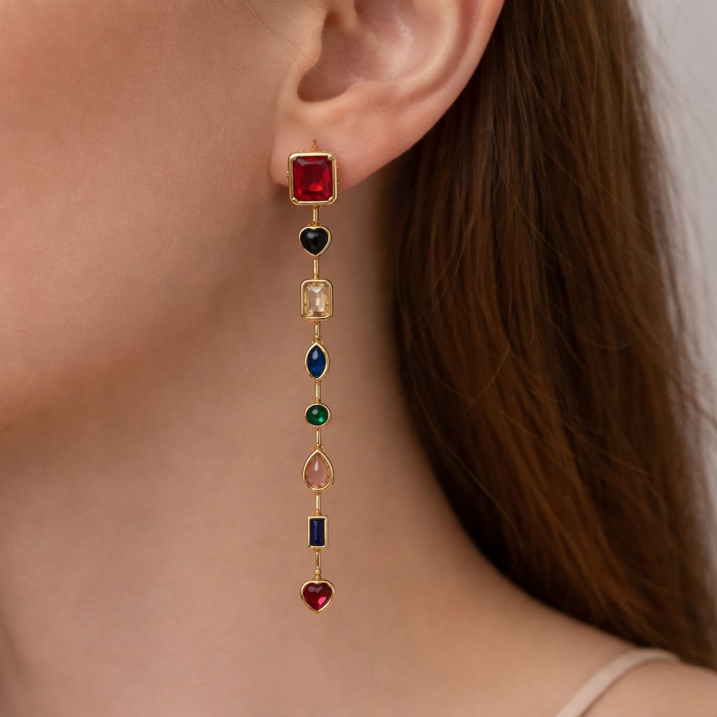 Bejewelled Earrings 04