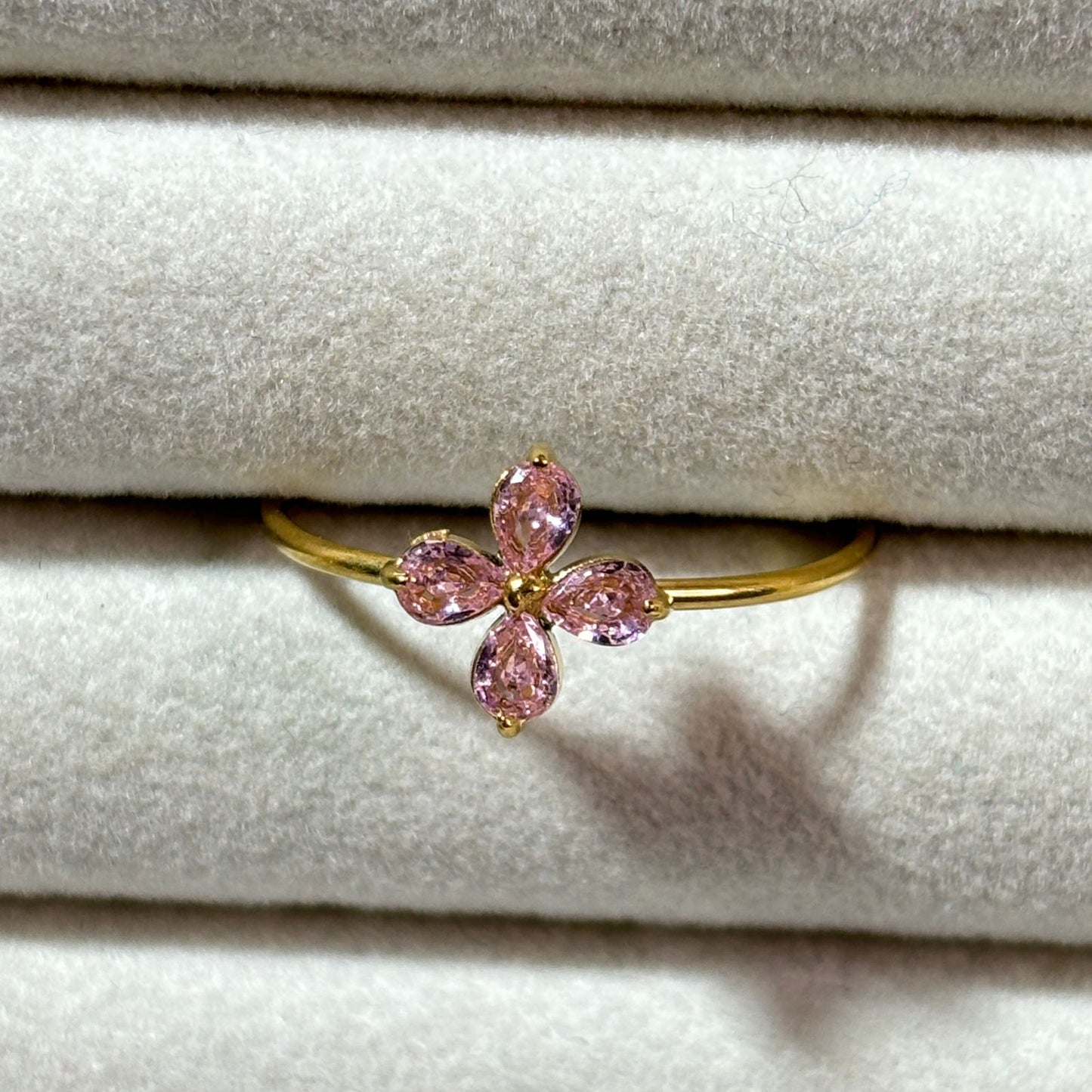 Jasmine Pink Ring •