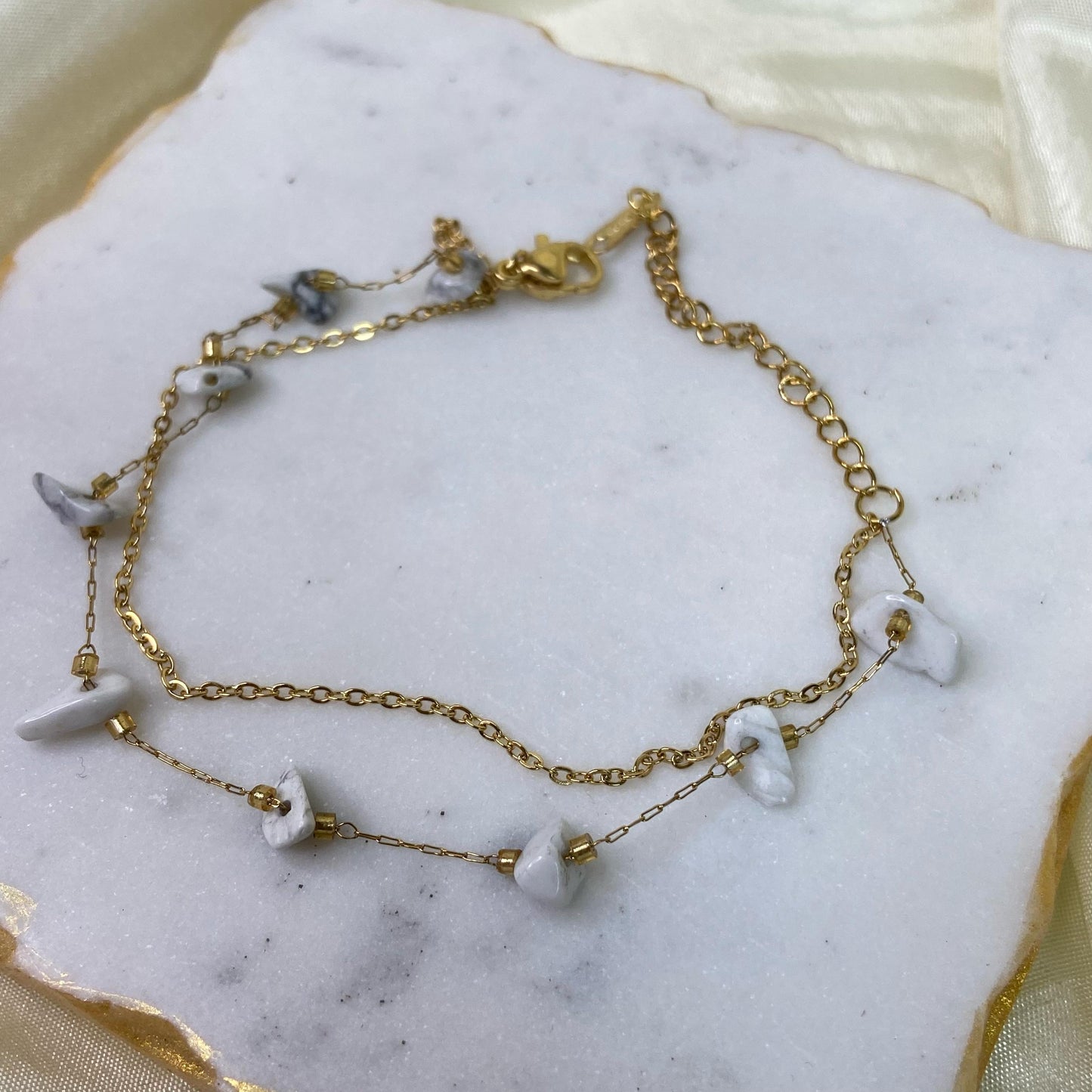 Minimal Stone Bracelet