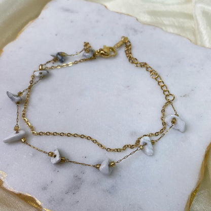 Minimal Stone Bracelet