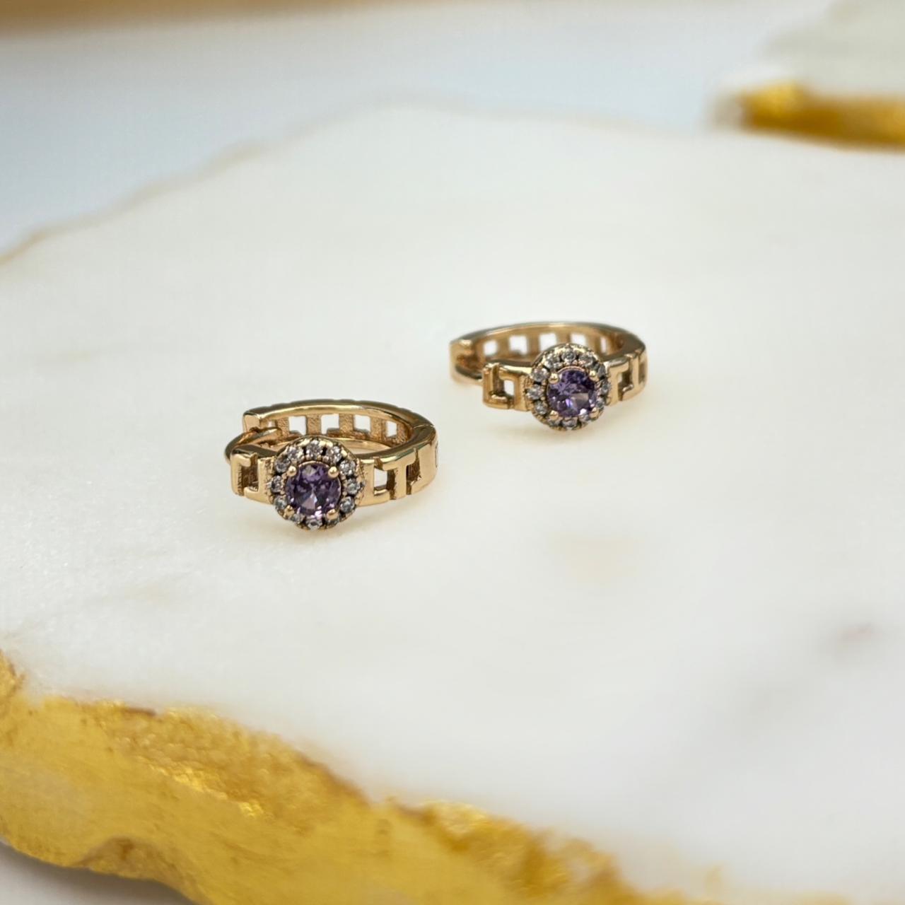 Celeste Mini Luxe Hoop Earrings