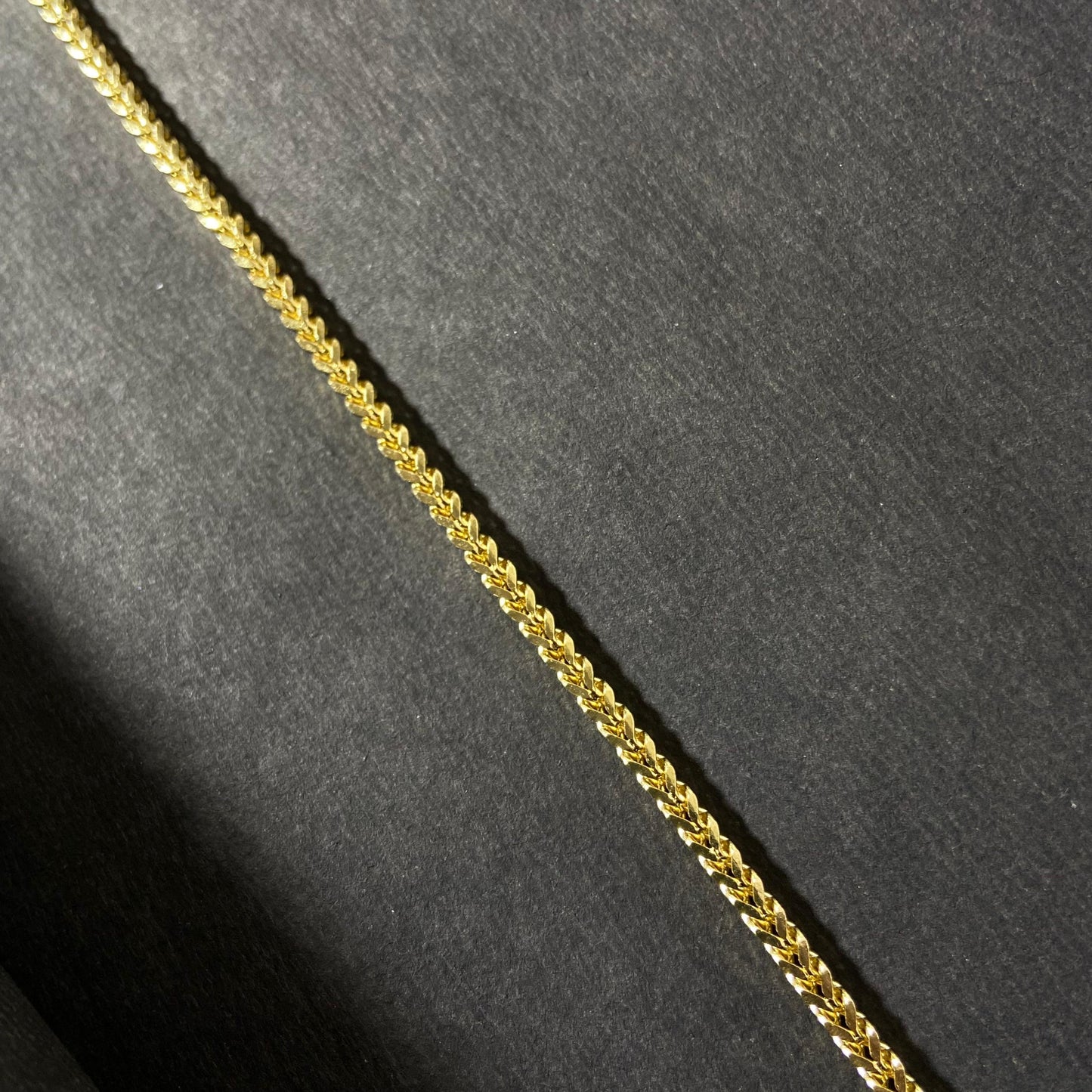 3D Link 18K Gold Plated Chain