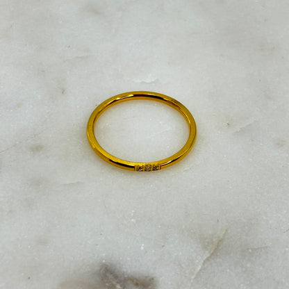 Trinity Spark Ring