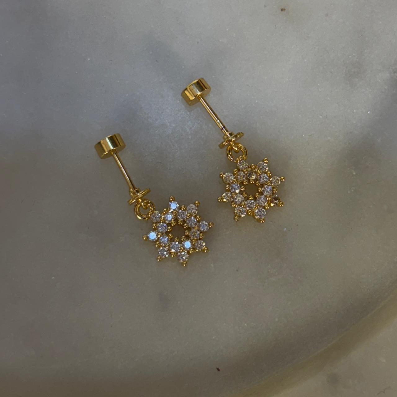 Shine 2in1 Flatback Earrings