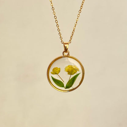 Aster Resin Necklace