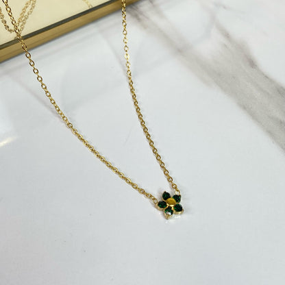 Emerald Fiona Necklace