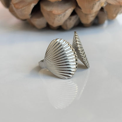 Crimson Silver Ring