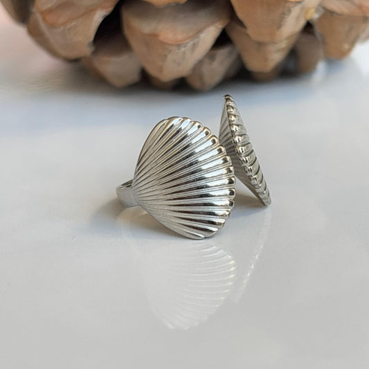 Crimson Silver Ring