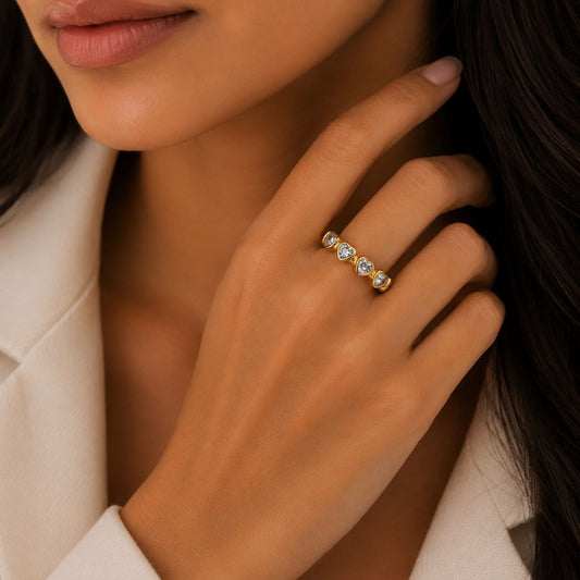 Heart Crust Ring