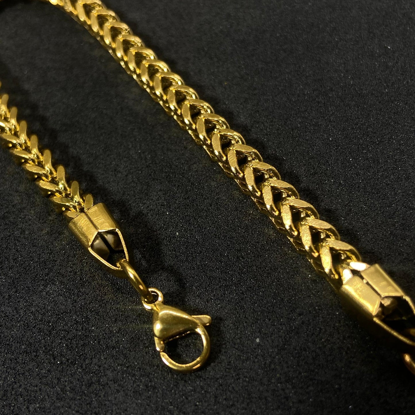 Athens 18K Gold Plated Chain Bracelet