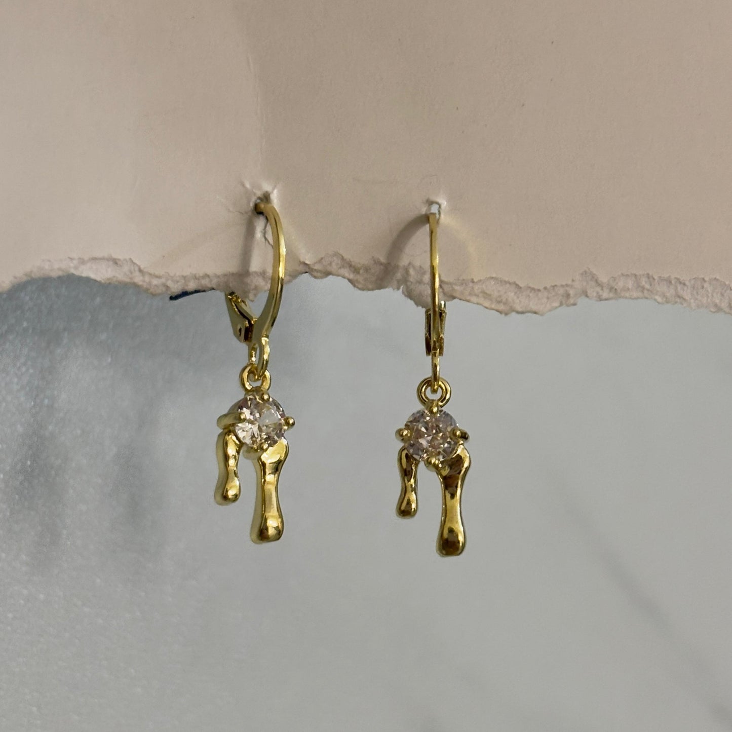 Hot Drip Huggies Earrings