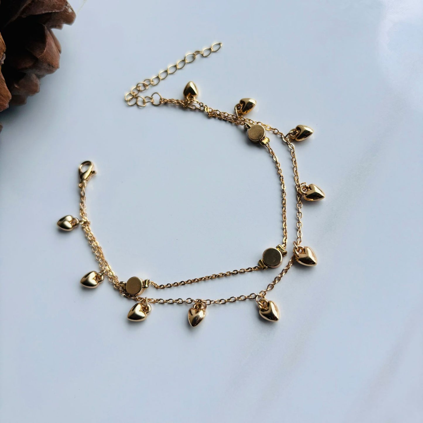 Bella Layered Coin Bracelet