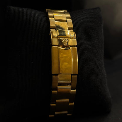 Ro-lex Gold Chronograph Watch