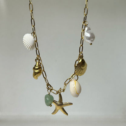 Maurice Beach Charm Necklace