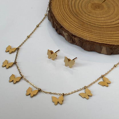 Morpho Butterfly Multi Charm Set