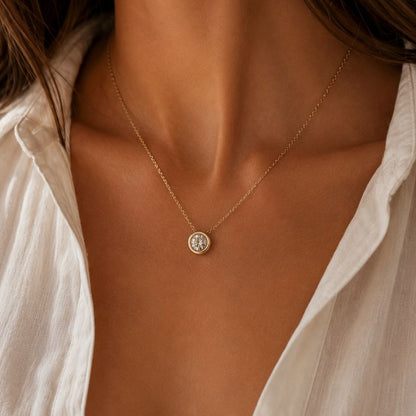 Dainty Elara Necklace ( Gold )