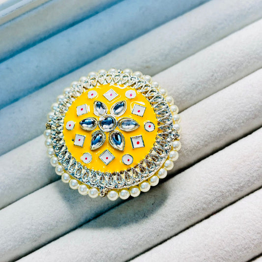 Meher Yellow Ring