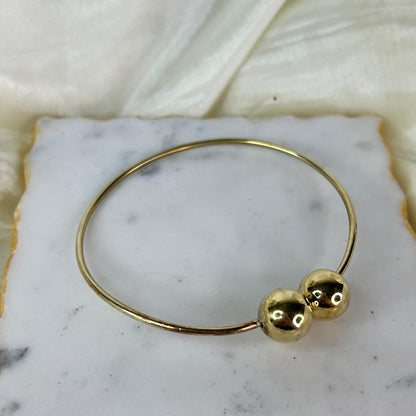 Ball Brass Bracelet