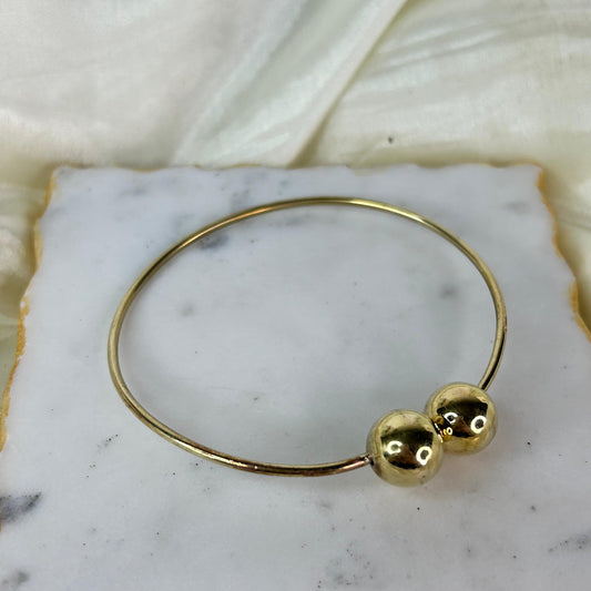 Ball Brass Bracelet