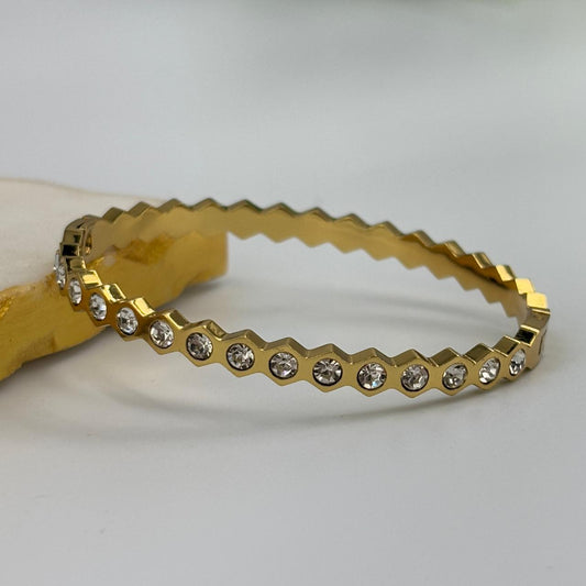 Studded Eternal Bracelet  (Small Size-2.2-2.4)