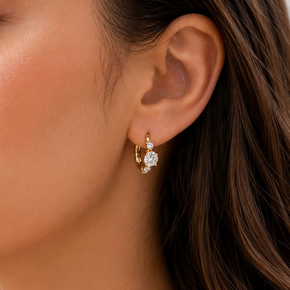 Nova Mini Luxe Hoop Earrings