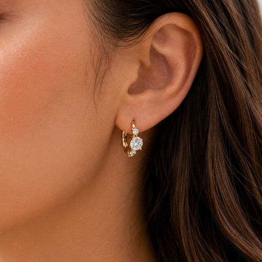 Nova Mini Luxe Hoop Earrings