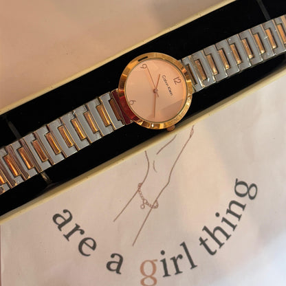 CK 6-12 Dual Tone Watch