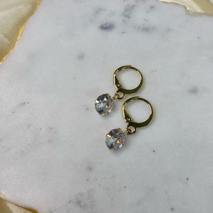 Round Crystal Huggies